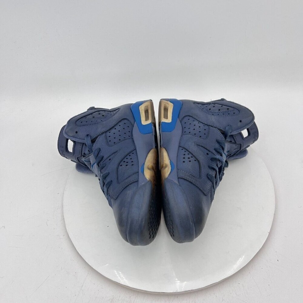 Nike Air Jordan 6 Youth Size 7Y Women 8.5 384665-400 Diffused Blue Training Shoe - Picture 7 of 11